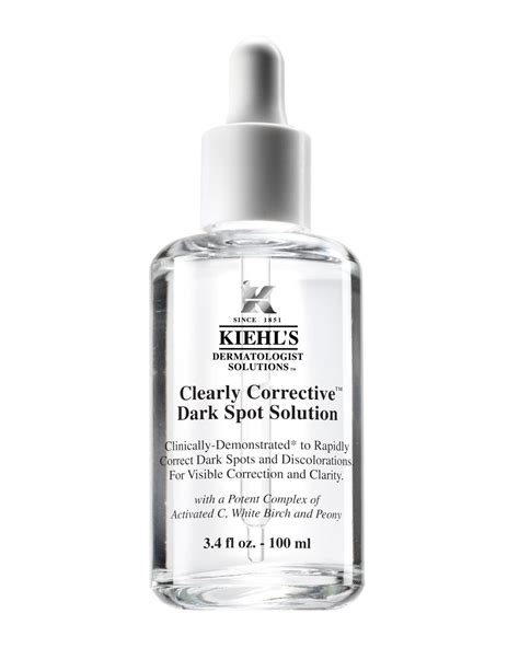 I highly recommend the kiehl's clearly corrective dark spot serum to anyone who needs something to help heal and fade their blemishes faster. Kiehl's Since 1851 3.4 oz. Clearly Corrective Dark Spot ...