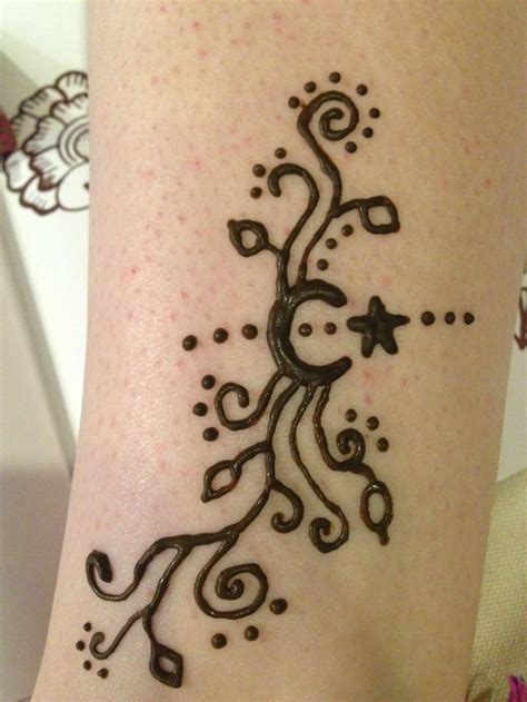 Henna Moon Henna Tattoos Pinterest