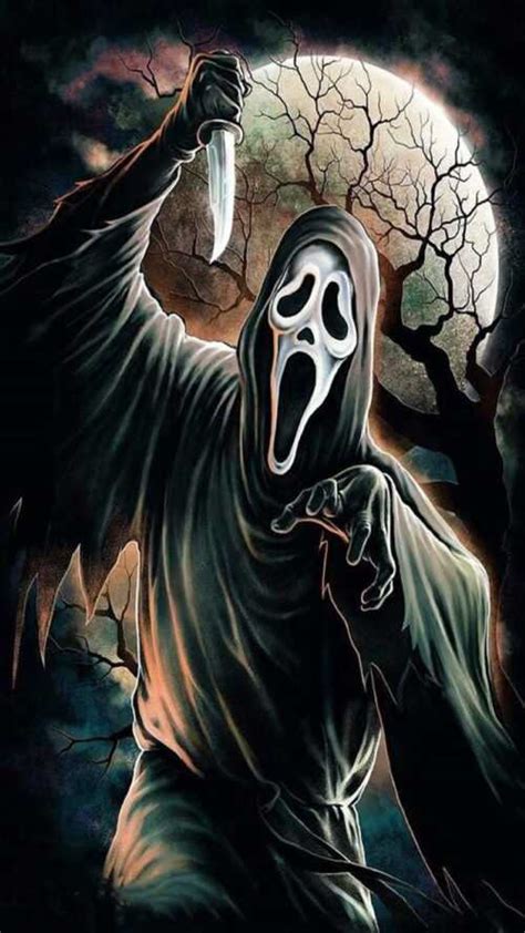 Ghostface Halloween Wallpaper Scream Wallpaper 68 Images Dark Images