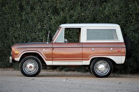 Sell Used 1974 Ford Bronco Explorer In Scottsdale Arizona United States
