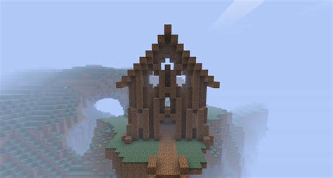 Epic Dirt House Minecraft Project