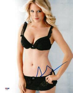 Ashley Hinshaw Signed Sexy Authentic Autographed X Photo Psa Dna