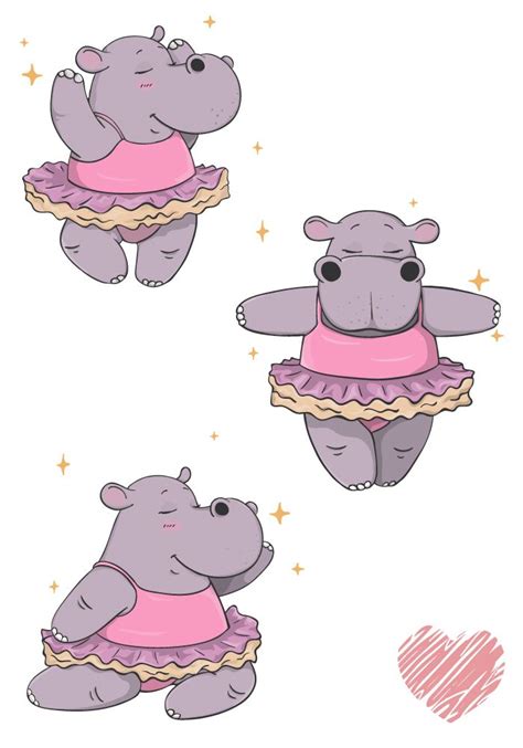 Library Of Dancing Hippo Clip Art Free Png Files Clipart