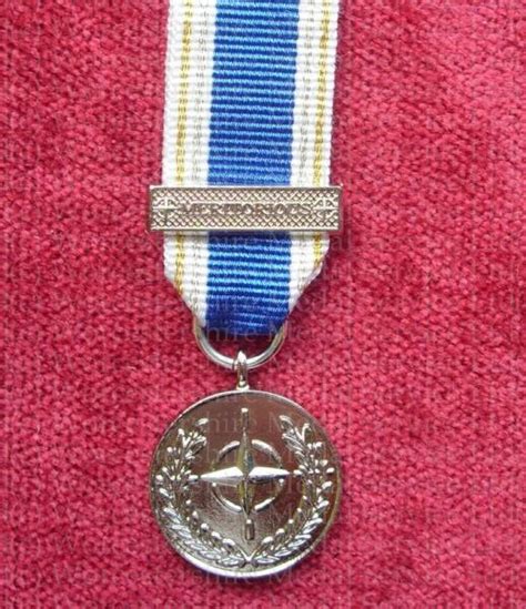 Worcestershire Medal Service Nato Msm With Meritorious Bar