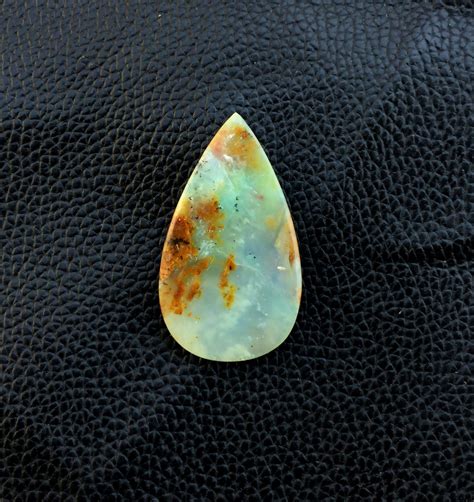 Peruvian Blue Opal Faceted Loose Gemstone Cabochon Rarefind Etsy
