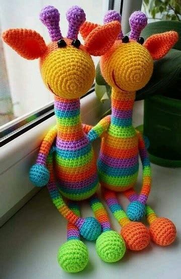 Pasamos ya directos al tutorial del cactus de ganchillo paso a paso: animales tejidos a crochet paso a paso jirafa | Ganchillo ...