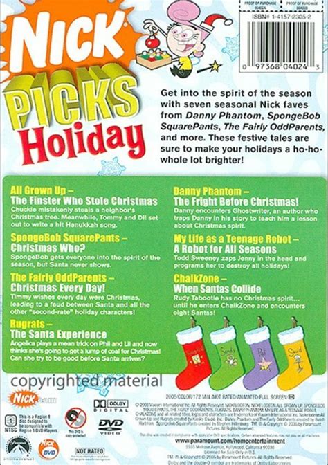 Nick Picks Holiday Dvd 2006 Ebay