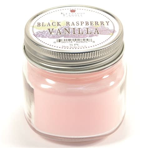 Buy Half Pint Mason Jar Candle Black Raspberry Vanilla Online Bulk