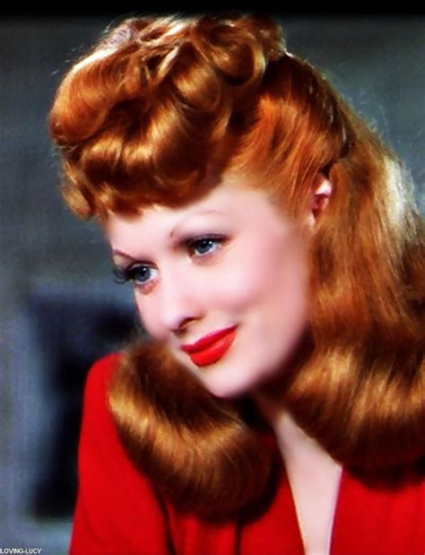 Lucille Ball Natural Hair Color