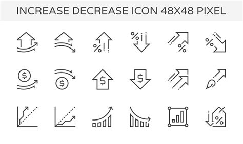 Increase Decrease Icon Stock Illustration Download Image Now Istock