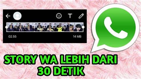 Pada artikel ini kami akan bahas beberapa cara yang paling mudahnya. Cara Membuat Status Video di WhatsApp Lebih Dari 30 Detik ...