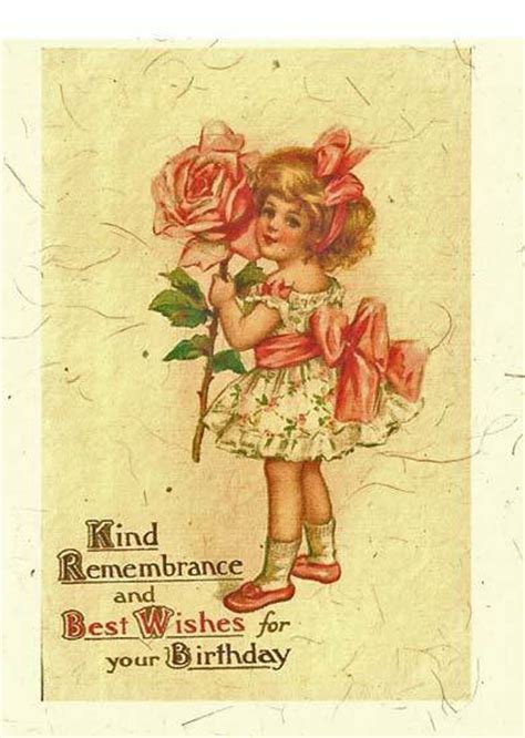 Vintage Birthday Girls Cards Vintage Fan Art 16393674 Fanpop