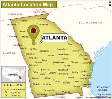 Atlanta Map Free Atlanta Guide Travelsmapscom