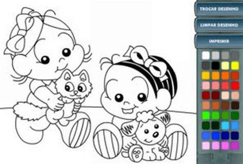 Jogos De Pintar Da Mônica Jogos Para Colorir E Pintar