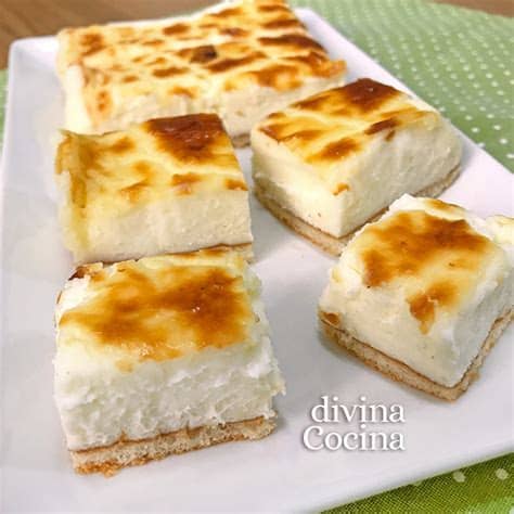 Amplia colección de recetas de cocina molecular, muchas con vídeo, para aprender a cocinar con las técnicas más modernas. Pasteles de queso fáciles - Divina Cocina