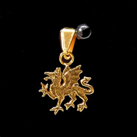 Welsh Dragon Coin Pendant Coinwear