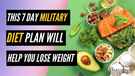 This 7 Day Military Diet Plan Will Help You Lose Weight Youtube