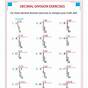 Long Division With Decimals Worksheets