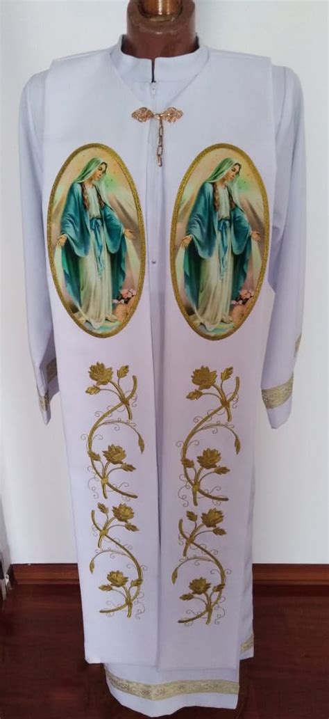 Estolones Costurero Litúrgico Virgen De Guadalupe