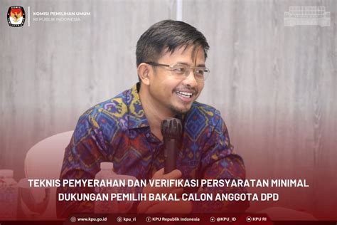 Kpu Ri On Twitter Temanpemilih Anggota Kpu Idham Holik Didampingi