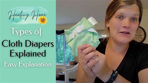 Types Of Cloth Diapers An Easy Expanation Youtube