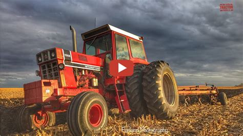 Big Tractor Power Is Out In The Field With Four Classic Tractors