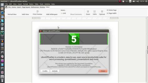 How To Enable The Microsoft Office Ribbon Ui In Libreoffice 53 Beta