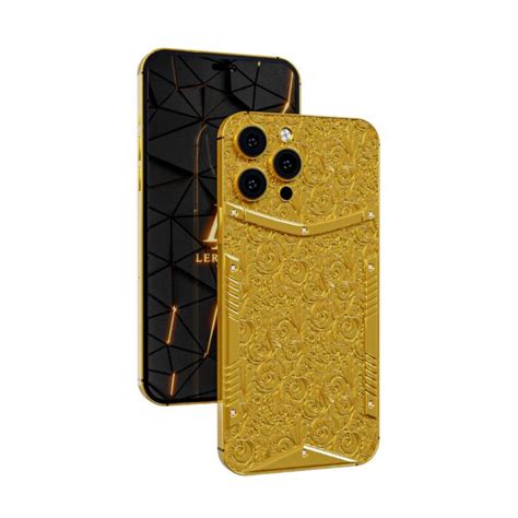 New Luxury 24k Gold Iphone 14 Pro And Pro Max Flora Limited Edition