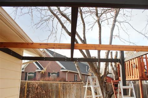 How To Install Modern Pergola Rafters Without Brackets