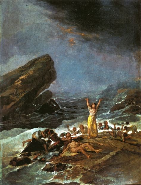 The Shipwreck 1793 1794 Francisco Goya