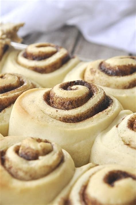 amish cinnamon rolls with caramel frosting your homebased mom