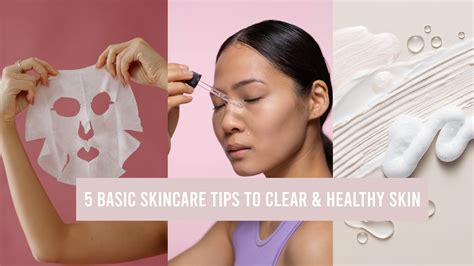 5 Basic Skincare Tips To Clear And Healthy Skin Bare Japan