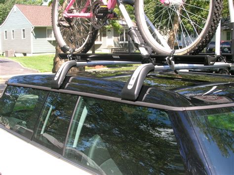 Pictures Of Yakima Or Thule Roof Bike Rack On The Oem Mini Roof Rack