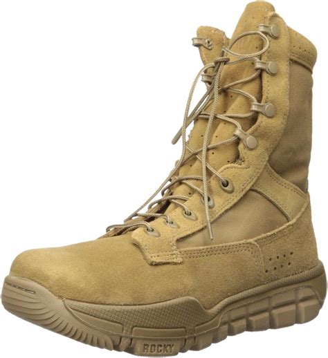 Rocky Lightweight Commercial Military Boot 9 Wide Coyote Brown Ebay