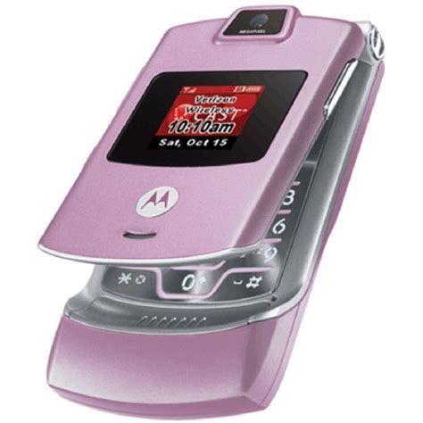 Verizon Motorola Razr V3m No Contract 3g Camera Mp3 Gps Cell Phone