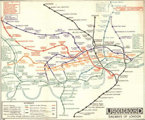 Things to do around london: New London Underground Tube Map Design Proposal by Mark ...