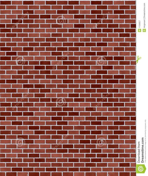 Red Brick Wall Seamless Royalty Free Stock Photography
