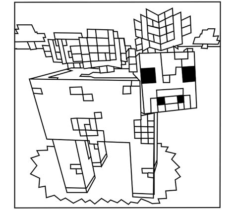 Minecraft coloring pages free printable