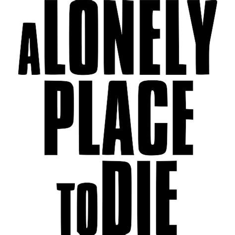 A Lonely Place To Die Logo Vector
