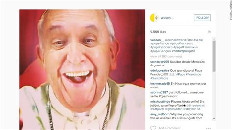 Pope Francis Selfie Is A Fake Cnn