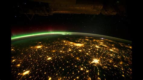 Earth Night Timelapse From International Space Station Youtube