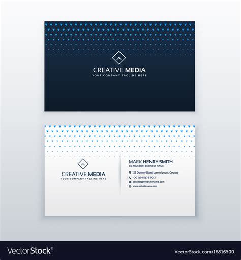 Maybe you would like to learn more about one of these? Clean business card design template Royalty Free Vector