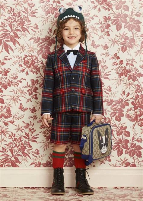 Plaids Prints And Animal Adorned Satchels Mix In The Gucci Kids Back