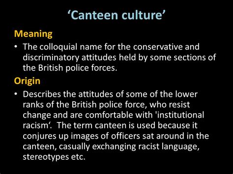 Racism meaning, definition, what is racism: canteen culture - Liberal Dictionary