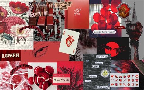 Valentines Day Aesthetic Collage Computer Wallpapers Wallpaper Cave