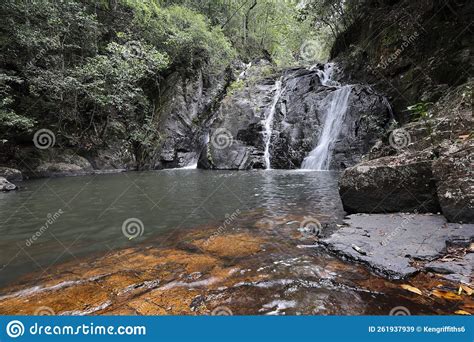 Dinner Falls Mt Hypipamee National Park Stock Image Image Of