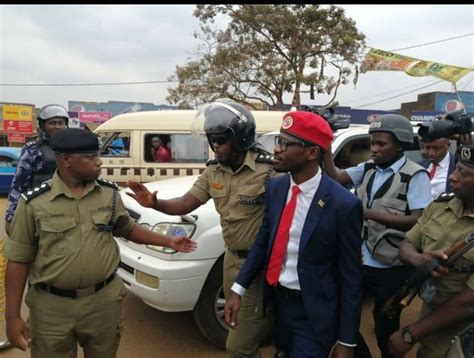 Uganda Police Arrest Bobi Wine Three Journalists