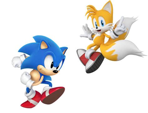 Classic Sonic And Modern Tails By Thesoniczone11 On Deviantart