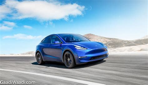 All New Entry Level Tesla Suv Model Y With 482 Km Electric Range Unveiled