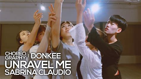 Sabrina Claudio Unravel Me Live Sound Donkee Choreography Youtube